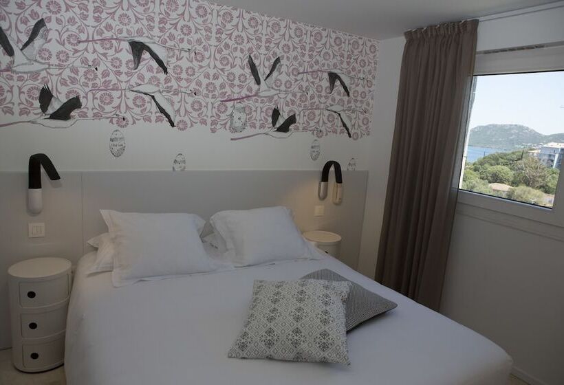 اتاق استاندارد با تخت دوبل و چشمانداز دریا, Best Western Hotel Alcyon