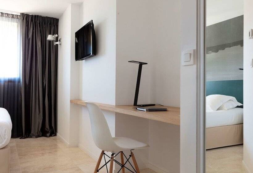 اتاق استاندارد با تخت دوبل و چشمانداز دریا, Best Western Hotel Alcyon