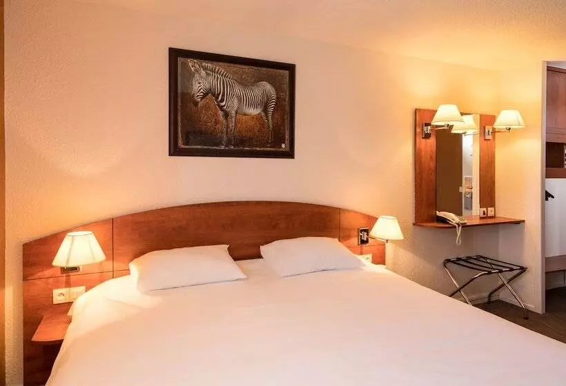 ダブルベッドスタンダードルーム, Hôtel Kyriad Caen Sud Ifs