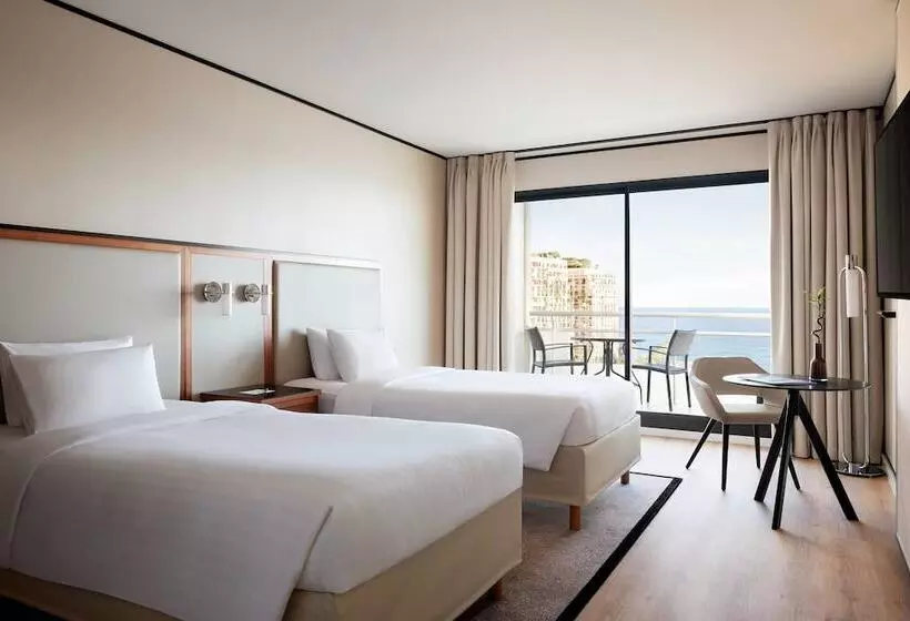 اتاق پرستیژ با چشم‌انداز دریا, Riviera Marriott Hotel La Porte De Monaco