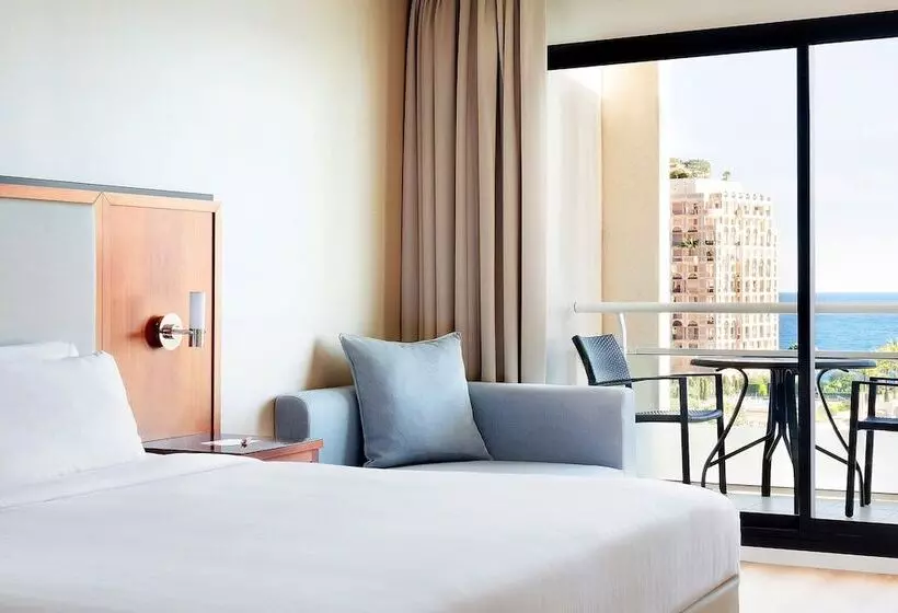 اتاق پرستیژ با چشم‌انداز دریا, Riviera Marriott Hotel La Porte De Monaco