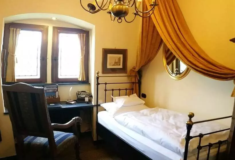 スタンダードシングルルーム, Burghotel Auf Schönburg