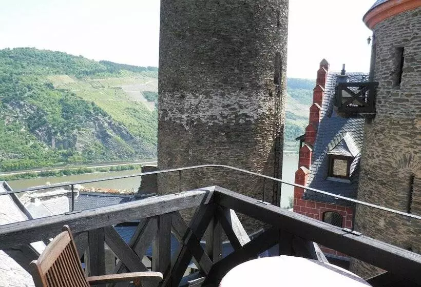 景色の見えるスーペリアルーム, Burghotel Auf Schönburg