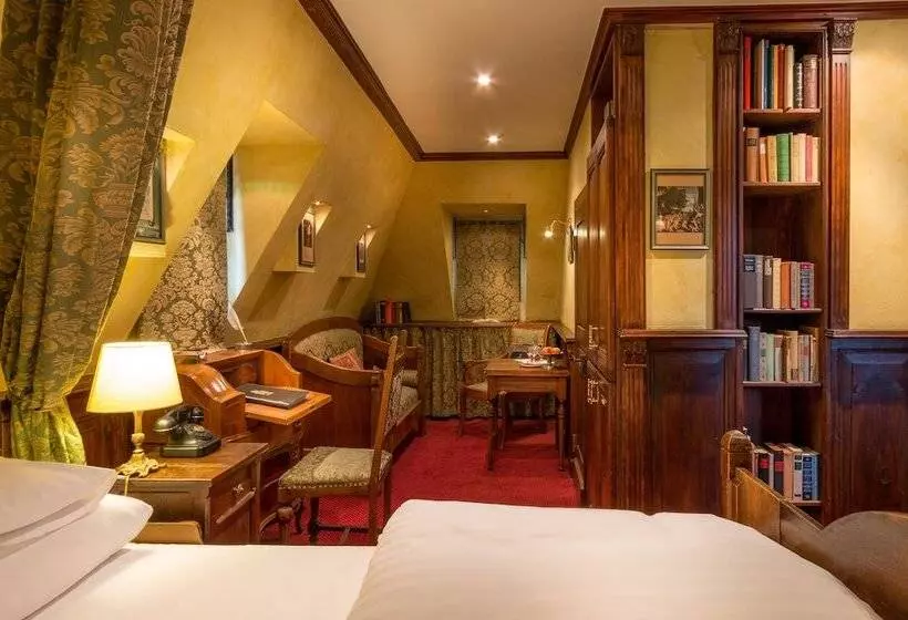 景色の見えるスーペリアルーム, Burghotel Auf Schönburg