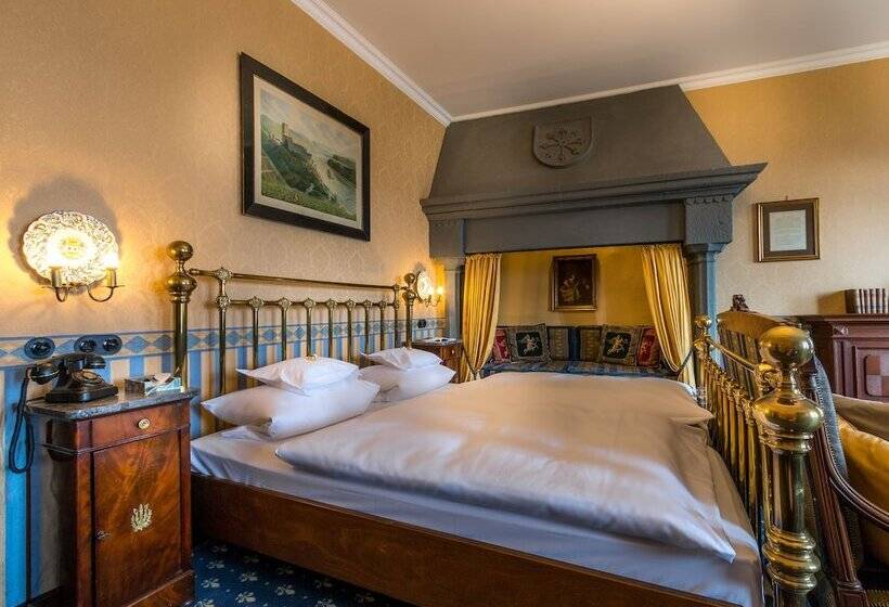 חדר דלוקס, Burghotel Auf Schönburg