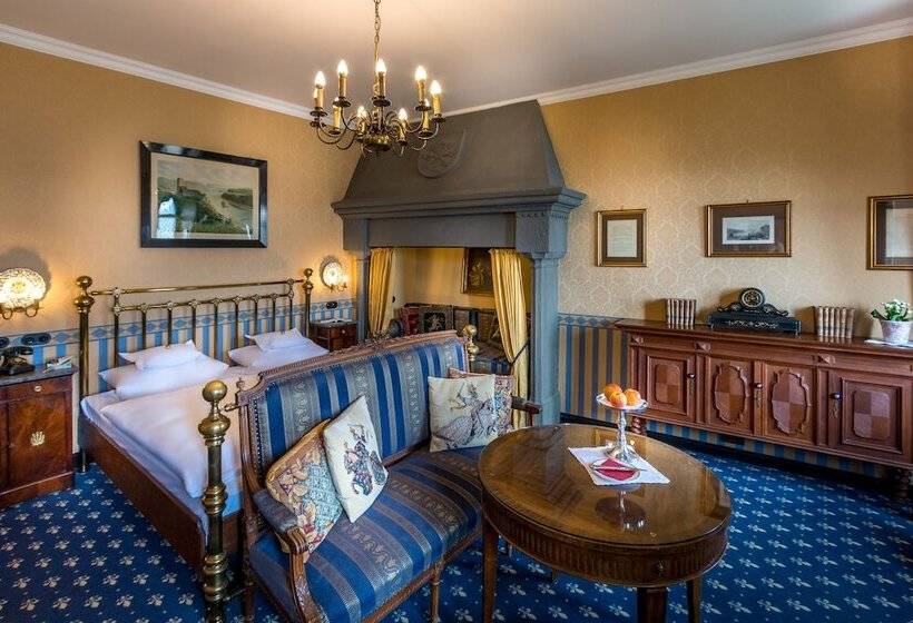 豪华房间, Burghotel Auf Schönburg