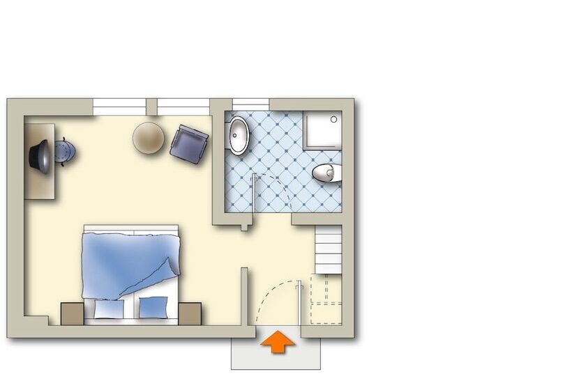 غرفة كلاسيكية, Sonnenhotel Hoher Hahn
