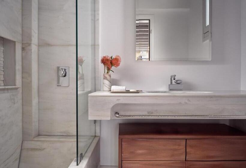 Номер Стандарт Панорамный Вид с Террасой, Belvedere Mykonos   Main Hotel   The Leading Hotels Of The World