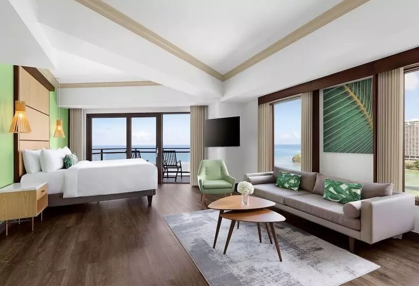 استودیوی استاندارد با تخت دوبل, Dusit Beach Resort Guam