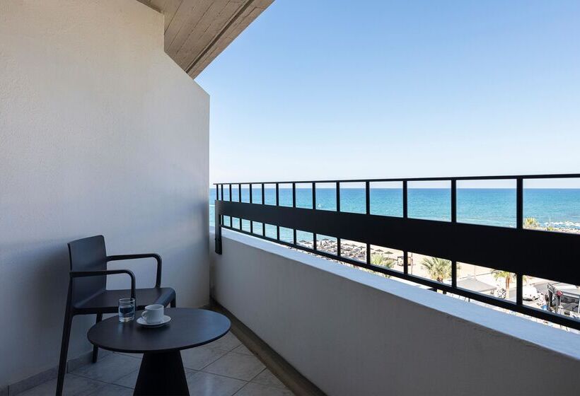 חדר סטנדרט צדדי נוף לים, Aquila Porto Rethymno