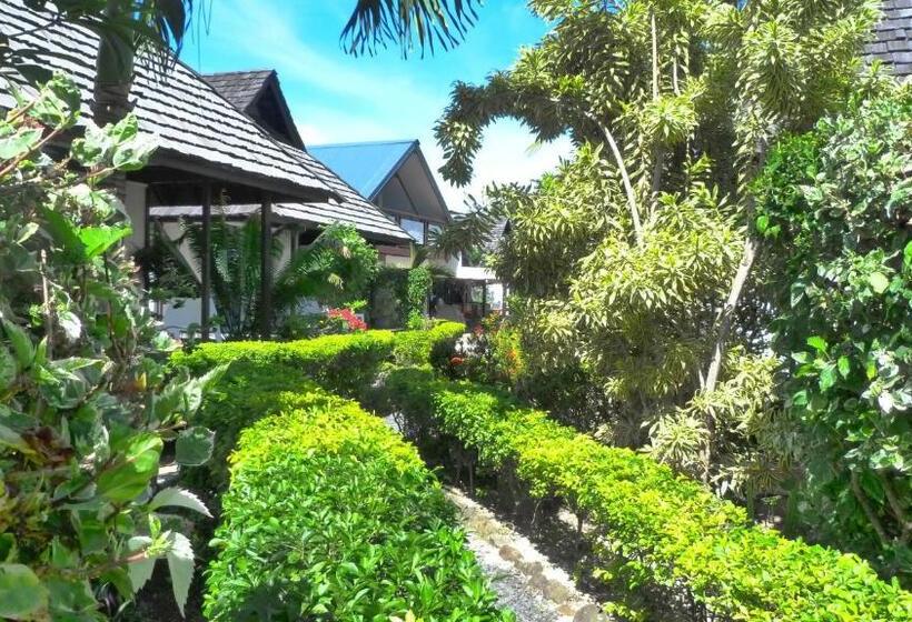 ویلای استاندارد با چشم‌انداز باغ, Pension Motu Iti