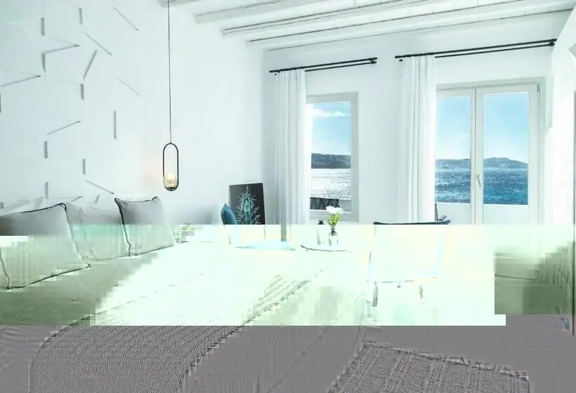 اتاق لوکس با وان آب گرم, Nimbus Mykonos