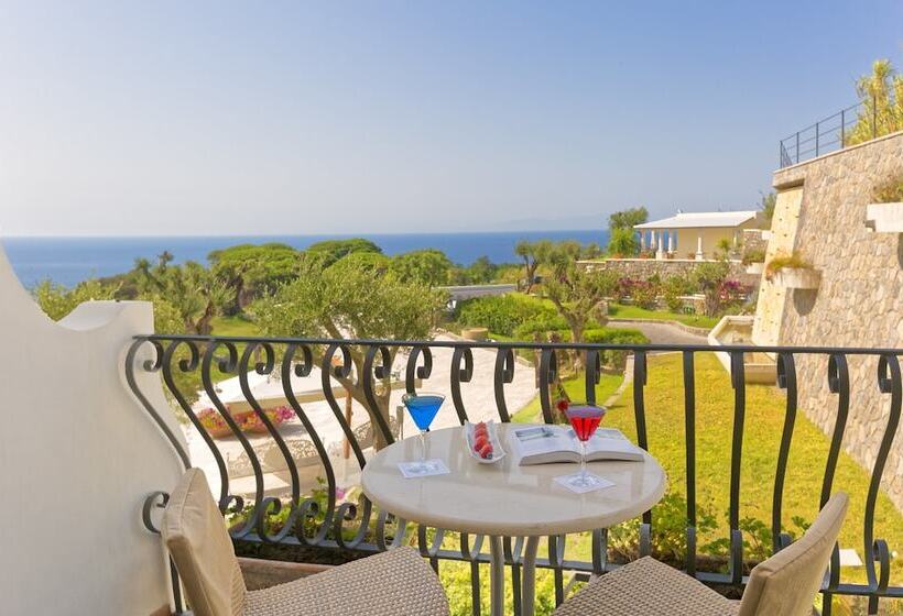 غرفة قياسية إطلالة جانبية علي البحر, San Montano Resort & Spa