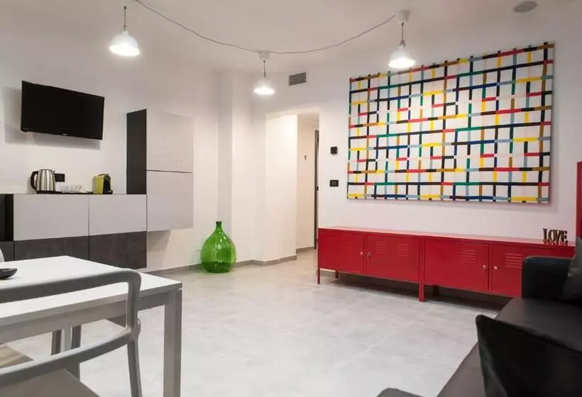 סוויטה משפחתית, Residence Hotel Moderno