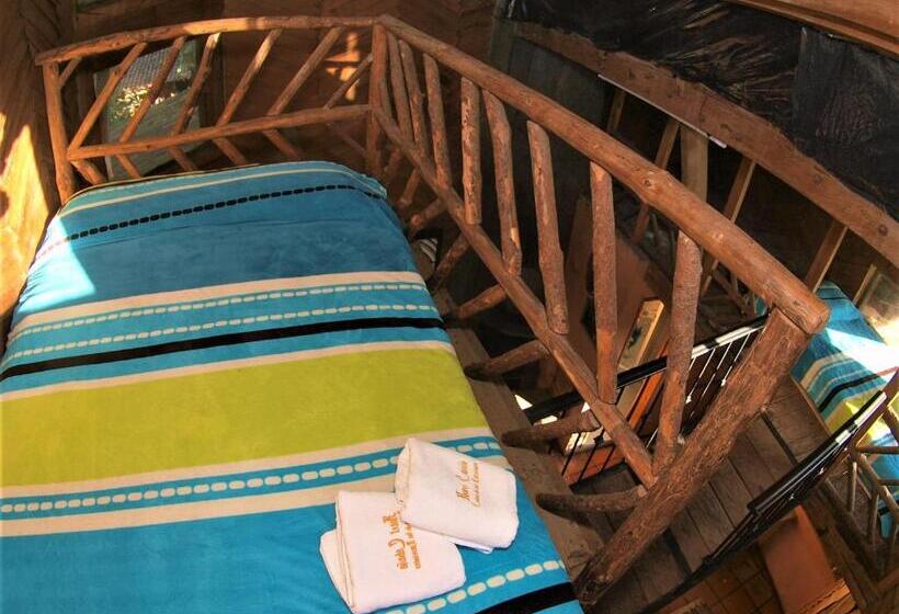 Chambre Familiale Vue Jardin, Cabana Los Ruisenores