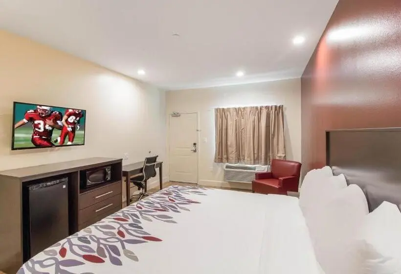 キングサイズベッドのデラックスルーム, Red Roof Inn Houston Willowbrook