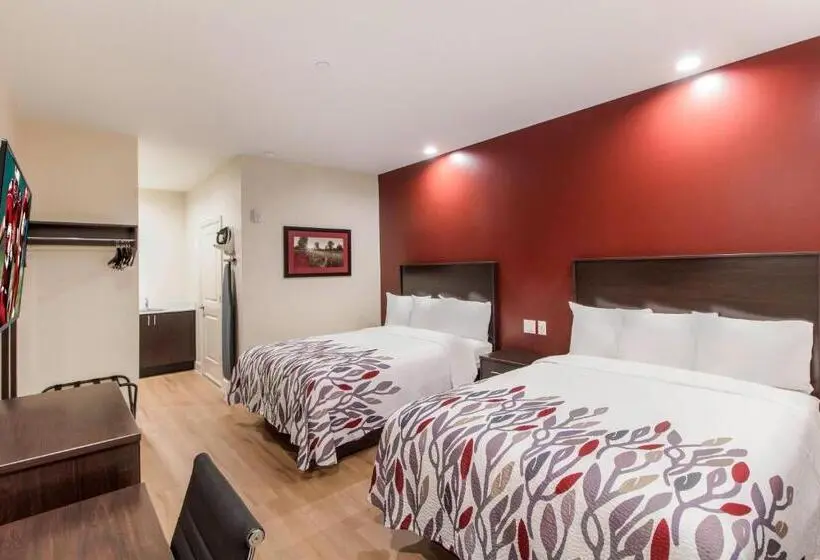 クイーンベッドのデラックスルーム, Red Roof Inn Houston Willowbrook
