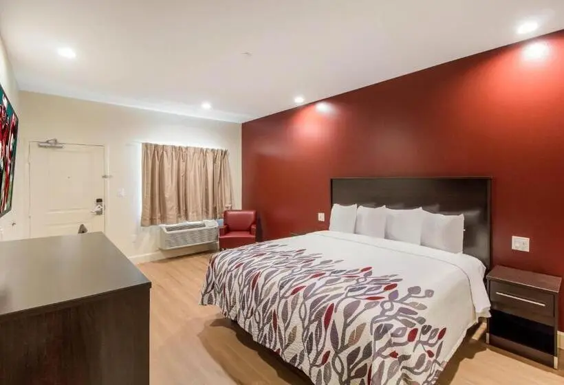 キングサイズベッドのスーペリアルーム, Red Roof Inn Houston Willowbrook