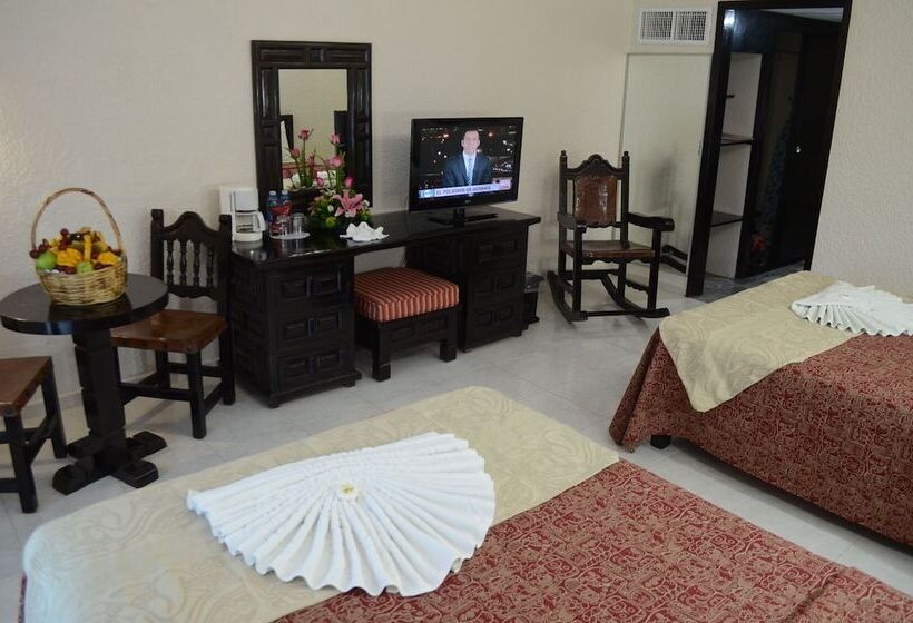 스탠다드 룸 더블 침대 2개, Maya Tabasco