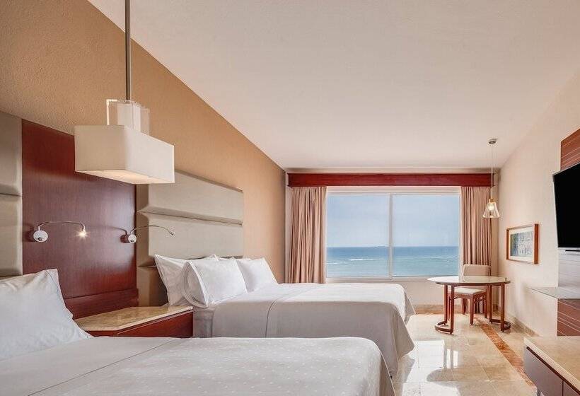 חדר דלוקס נוף לים, Grand Fiesta Americana Veracruz