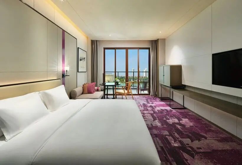 ダブルベッドスタンダードルーム, Crowne Plaza Wuxi Lake View By Ihg