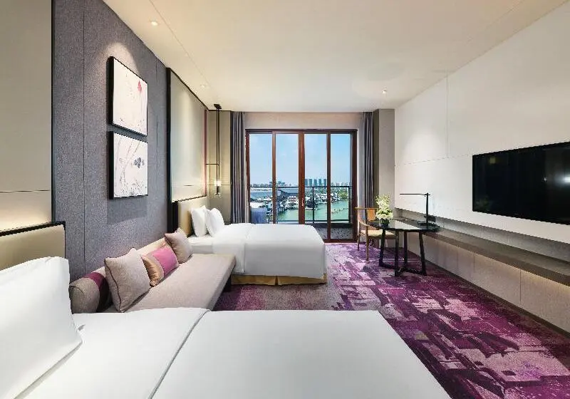 レイクビュースタンダードルーム, Crowne Plaza Wuxi Lake View By Ihg