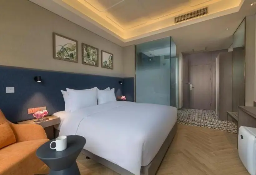 キングサイズベッドのスタンダードルーム, Holiday Inn Express Beijing Badaling, An Ihg