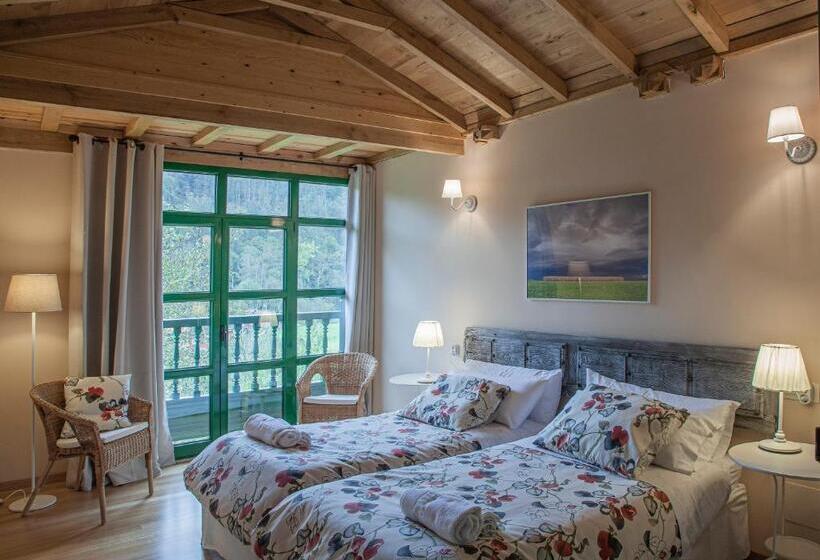 バルコニー付きデラックスルーム, La Figal De Xugabolos, Salas