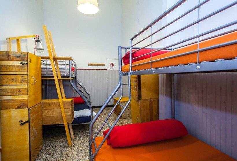 Łóżko we Wspólnym Pokoju, Ostellin Genova Hostel
