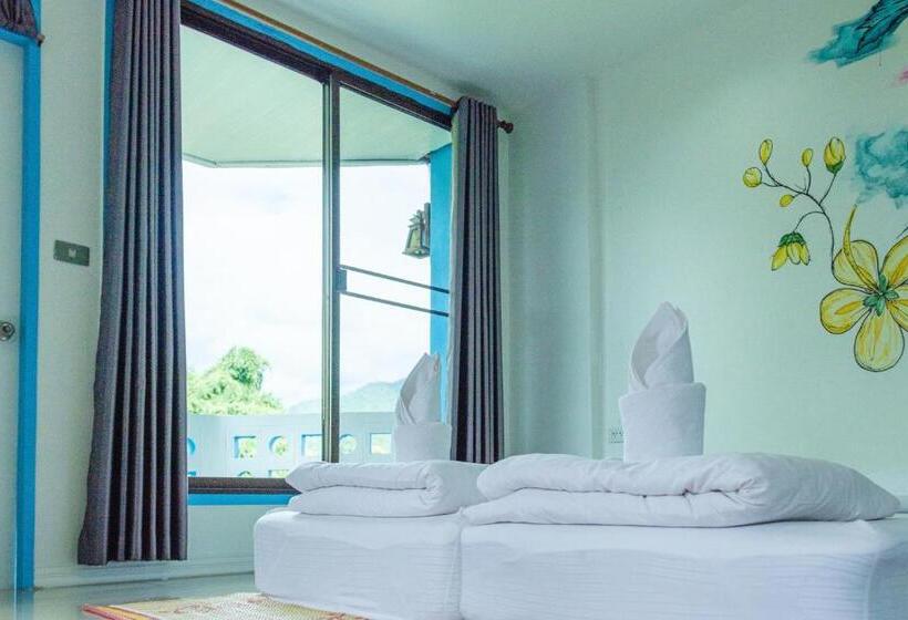 חדר סטנדרט עם מיטת קינג, Hug Pai Hostel