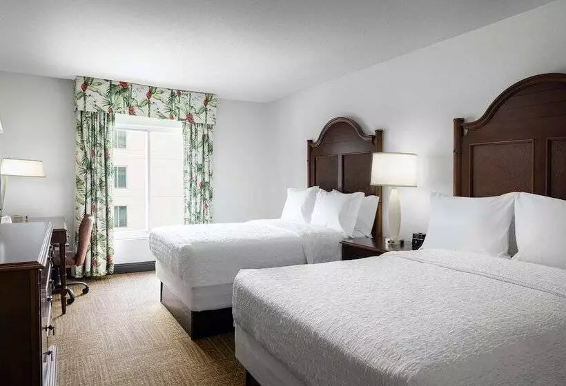 اتاق استاندارد با 2 تخت دوبل, Hampton Inn & Suites San Juan
