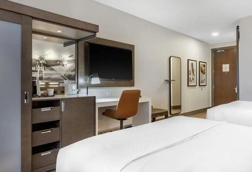 ２ダブルベッドのスタンダードルーム, Cambria Hotel   Arundel Mills Bwi Airport