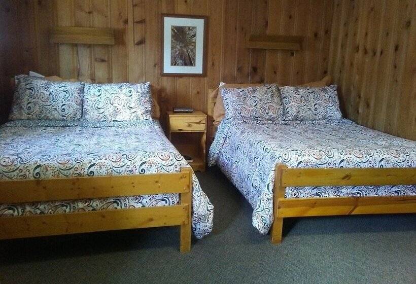 غرفه قياسيه سريرين مزدوجين, Riverside Lodge & Retreat