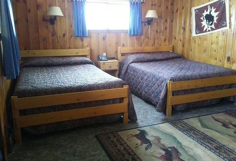 غرفه قياسيه سريرين مزدوجين, Riverside Lodge & Retreat