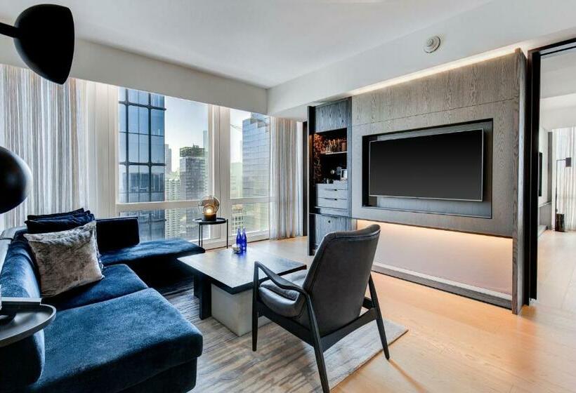 Deluxe Suite King Bed, Equinox Hotel Hudson Yards New York City