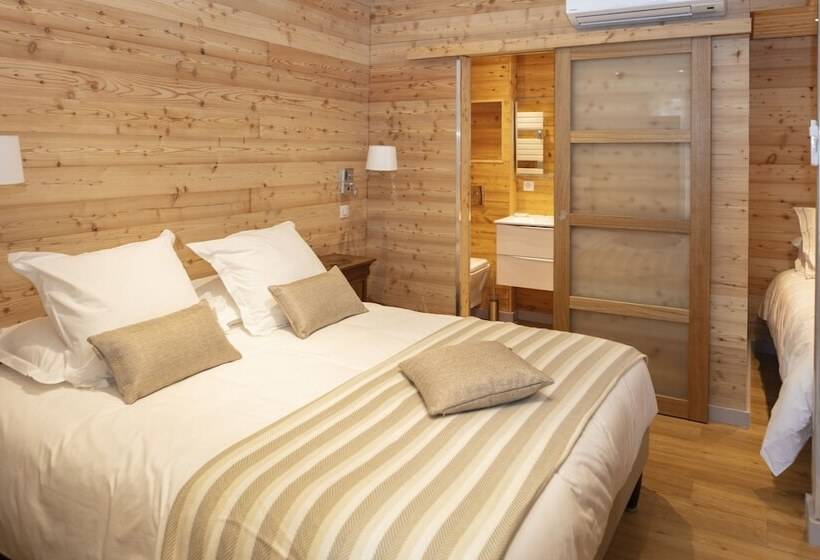 חדר קומפורט לשלושה, Relais Des Alpes