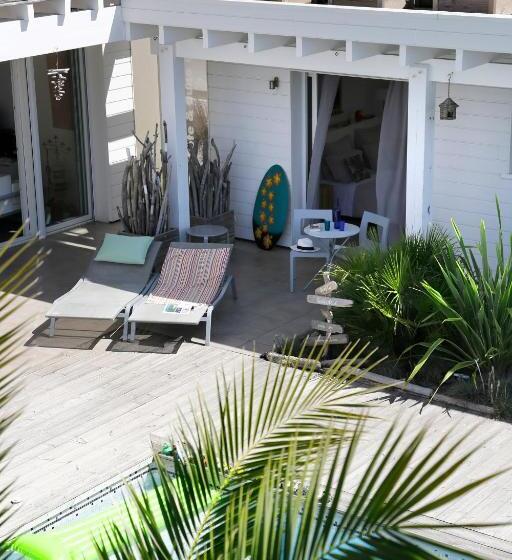 Standard-huone Allasnäkymä, Chambres D Hôtes Côte & Dune