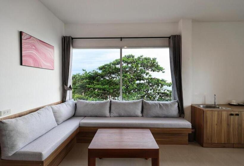 חדר משפחתי נוף לים, Horizon Beach Resort Koh Jum