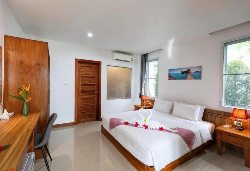 חדר דלוקס נוף לים, Horizon Beach Resort Koh Jum