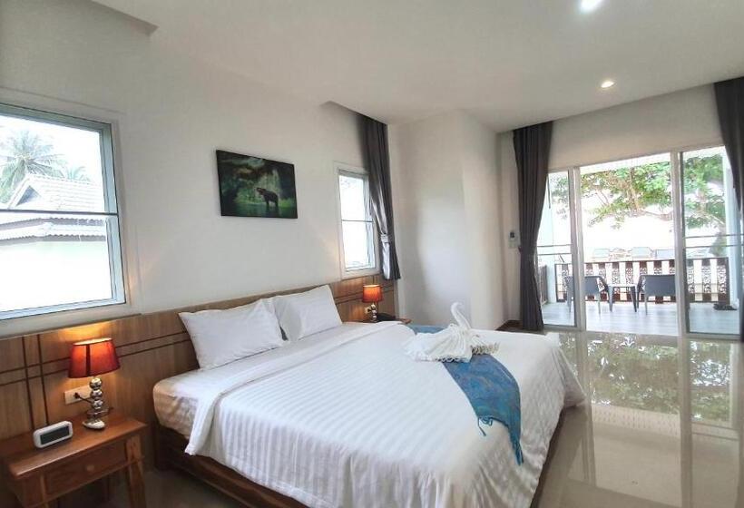 חדר משפחתי נוף לים, Horizon Beach Resort Koh Jum