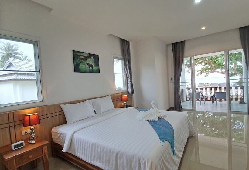 חדר משפחתי נוף לים, Horizon Beach Resort Koh Jum