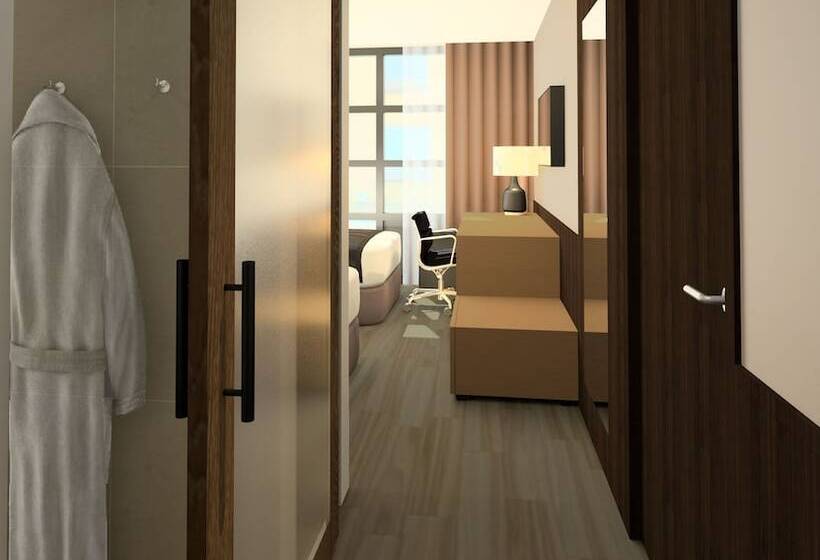 带2个双人床的标准工作室, Wingate By Wyndham Long Island City