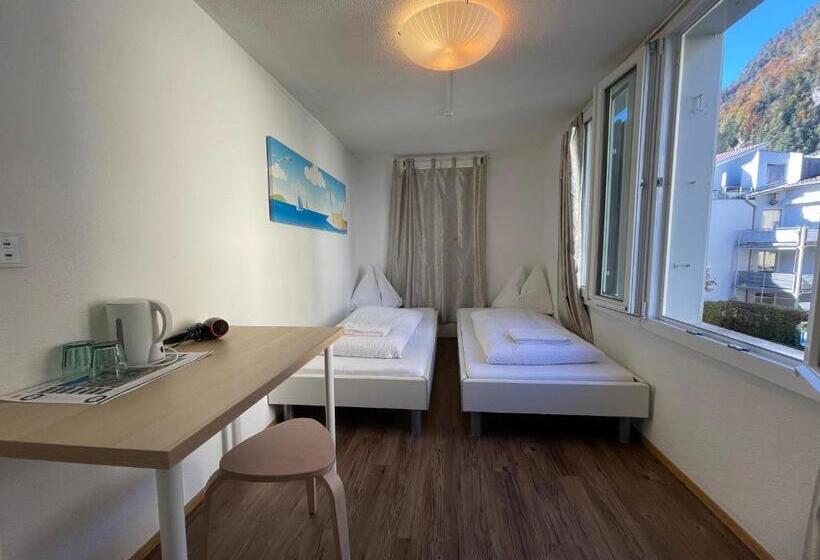 اتاق استاندارد با سرویس بهداشتی مشترک, Interlaken Linda Inn Lodge