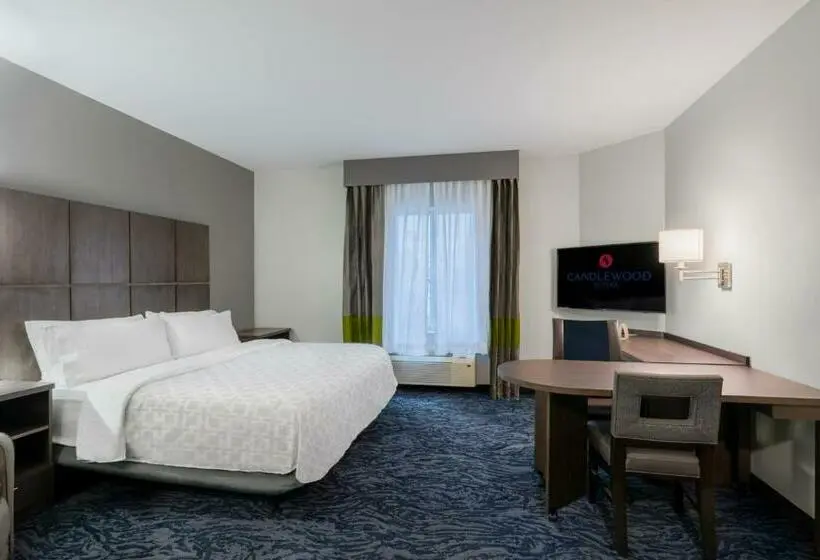 キングサイズベッドのデラックススイート, Candlewood Suites Cookeville, An Ihg