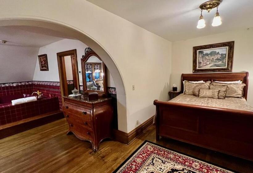 带按摩浴盆的套房, The Hancock House Bed & Breakfast Inn