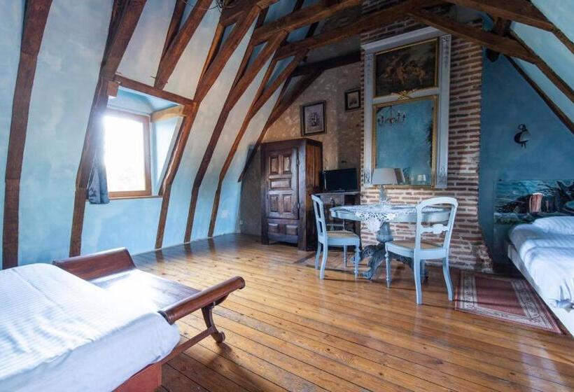 Deluxe Kolmen Hengen Huone, Manoir De La Maison Blanche