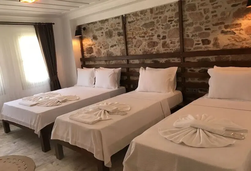 ファミリールーム, Cunda Tas Otel By Taze