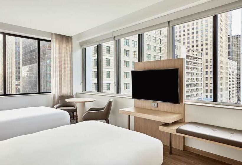 חדר סטנדרט שתי מיטות זוגיות, Ac Hotel By Marriott Houston Downtown