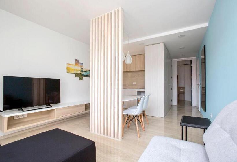 Апартаменты 1 Спальня Нижний Этаж, Magic Stone Apartments