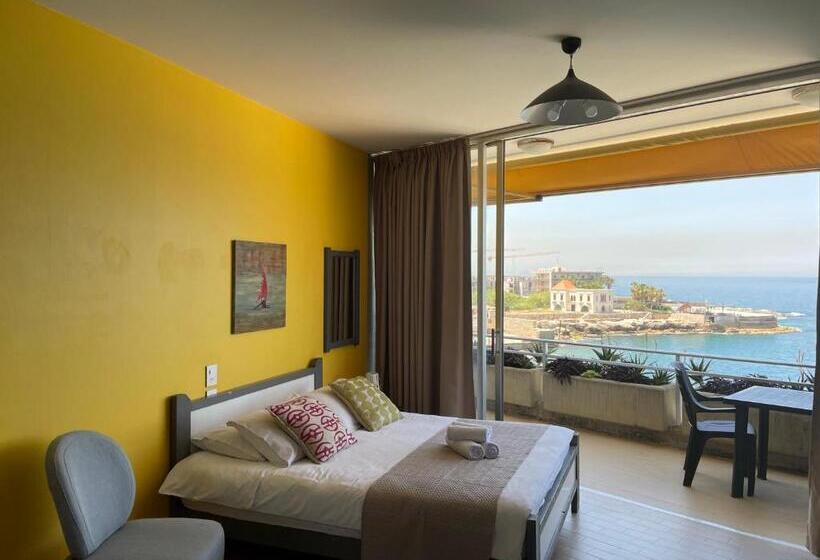 اتاق استاندارد با بالکن و چشم‌انداز دریا, St Paul Resort